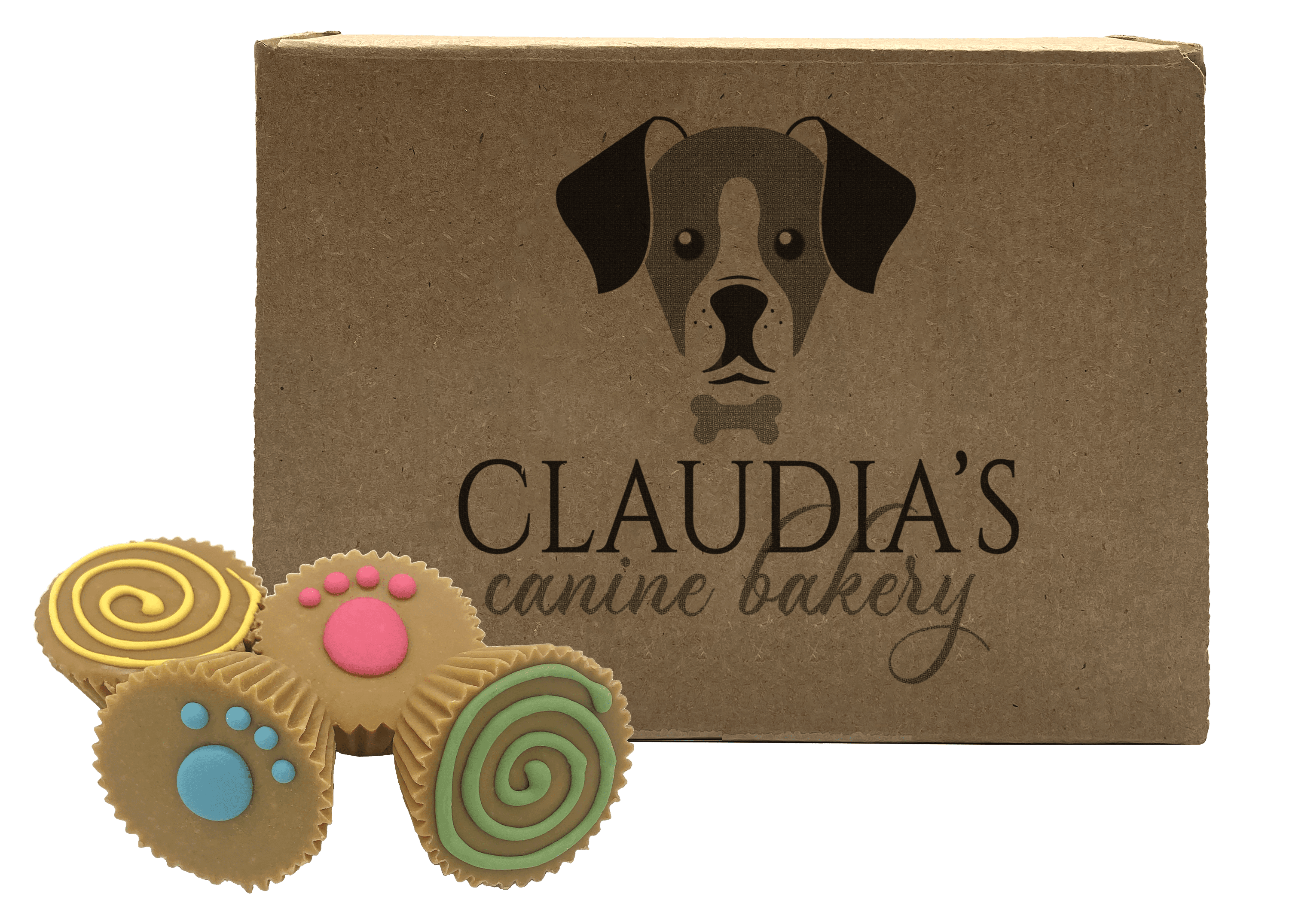 Everyday Peanut Butter Cups – 12 Treats – Claudia's Canine Bakery